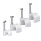 Cable Wire Clips for Cable Management - RG6 RG59 CAT5 CAT6 Electrical Wire Tie Holder (Pack of 400)