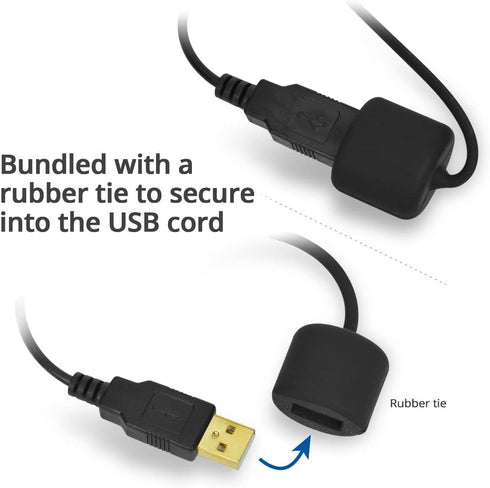 SIIG Wired Computer Waterproof Mouse, USB Mouse, IP68 Waterproof Silicone Mouse for PC or Laptop (JK-US0S11-S1)