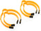 Film Vinyl Wrap Rolls Holder, Plastic Hoop Ring Clamp with Quick Release Handle, Pack of 4 with 2 Sizes