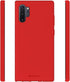 GOOSPERY Jelly Case for Samsung Galaxy Note 10 Plus (2019) - Soft Feeling Silky Slim Bumper Cover (Red)