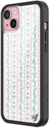 Wildflower 15 6.5ft Cases - Compatible with iPhone Plus | Protective Black Bumper, Drop Test Certified, Women Owned