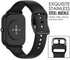 E ECSEM Bands Compatible for TORJALPH Sport Band, Silicone Wristbands Replacement for 1.69'' Smart Watch