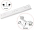 Security Camera Mount Holder for Double Surveillance Camera, Metal Steel One to Two Horizontal Cross Bar Dual Camera