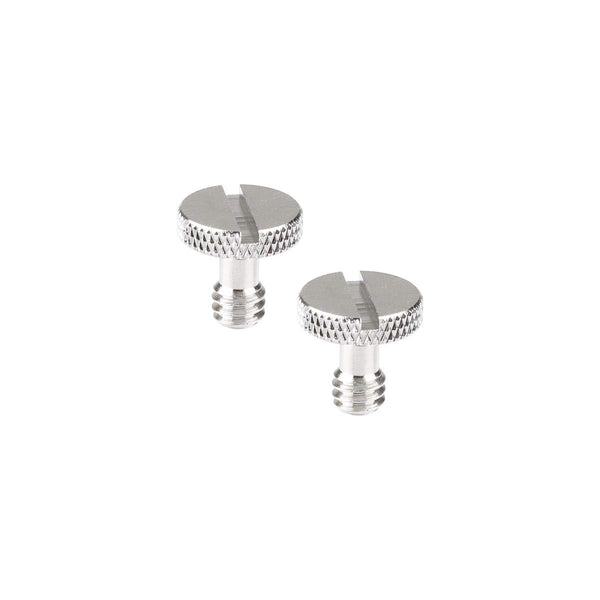 CAMVATE 1/4"-20 Slotted Screw for Camera Quick Release Plate, 2 Pieces