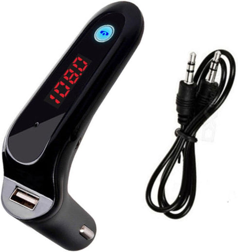 DBEIXIWEI 12V-24V MP3 5V 2.5A Car Player FM Transmitter with USB Output Fast Charging for Phones Tablets
