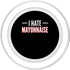 Funny Anti Mayonnaise Design Idea I Hate Mayonnaise Hater PopSockets MagSafe PopGrip for iPhone