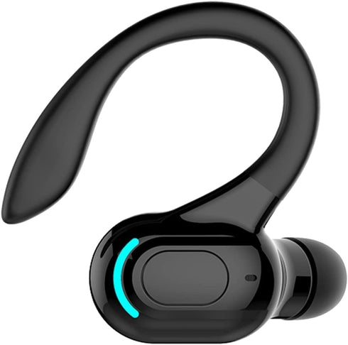 Shop Wireless Earbuds with Earhooks - Bluetooth Sports Headphones, 20H Battery, Waterproof, Noise Cancelling for