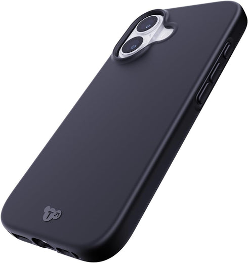tech21 17 EvoLite Case for iPhone Black | Slim Protective Case | Impact Protection | Wireless Charging Compatible