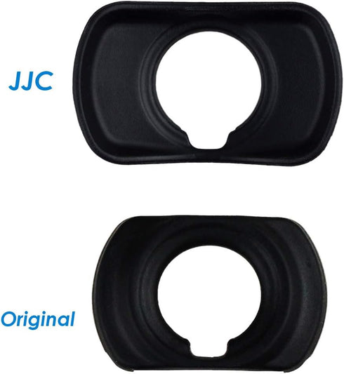 JJC EF-XTL Soft Silicone Eyecup for Fuji XT1 XT2 XT3 XT4 GFX-50S GFX100 X-H1, Compatible with Fujifilm