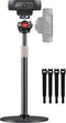 Etour Webcam Tripod Stand for Desk, Newly Upgraded Small Base & 360 Ballhead