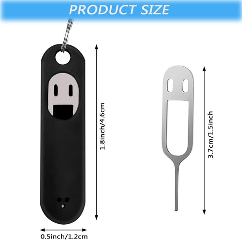 IOUALEY 6 Pack SIM Card Removal Tool, Sim Card Tray Opening Tool Eject Pins Needle Opener Ejector Compatible with All