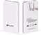 Ultrathin Charging Adapter 2-Port PD Charger 18W Fast Charging QC3.0 USB-C for iPhone 11/12/Pro Max, Galaxy