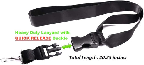 AccessoryHappy AH Universal Heavy Duty Cell Phone Carrying Lanyard Leash Neck Strap Tether Holde - Smart Cell Phone Credit Card Holder Case for iPhone, Galaxy & Most Smartphone