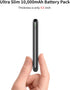 5V 2A Power Bank for Heated Vest, Jacket, Stadium Seats, Lightest 10000mAh Fast Charging Battery Pack