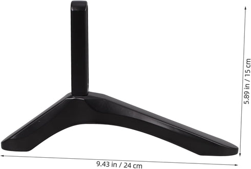 GLSTOY 1set Tv Table Support Stand Base for LCD Led Flat Screen Tvs Sturdy Design Safe Use Features Replacement for Old