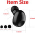 Single Bluetooth Earpiece10 Hrs Playtime,Wireless Headphone, Mini Bluetooth Headset Hands-Free Car Earphone,Cell PhoneV5.0 Bluetooth Earbud for Smart Phones PC TV Audiobook (black)