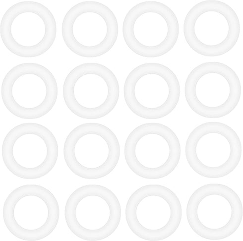 SING F LTD 500PCS Silicone O-Rings for Cherry MX Switch Keyboards, Mechanical Keyboard Sound Dampeners