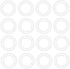 SING F LTD 500PCS Silicone O-Rings for Cherry MX Switch Keyboards, Mechanical Keyboard Sound Dampeners