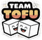 CRSTICKER Team Tofu V3 Vegan Sticker Waterproof Vinyl Decal for Water Bottles Tumbler