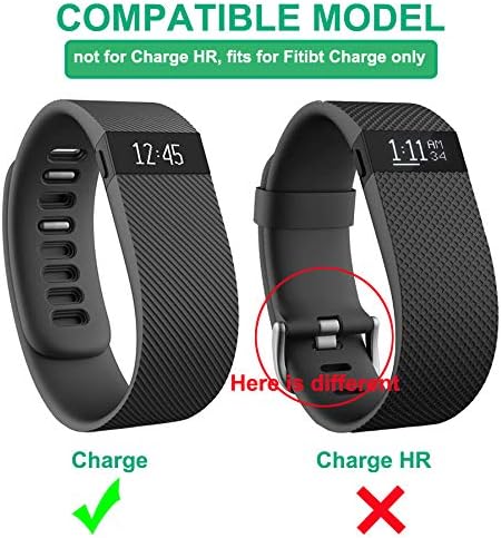Kissmart Charger for Fitbit Charge 1st/ Fitbit Force, Repalcement USB Charging Cable Cord for Fitbit Charge/Force Smart Wristband by Kissmart