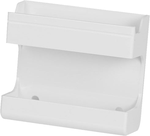 Sonew Wall Mounted Phone Holder Plastic Self Adhesive Multifunctional Storage Stand for Smartphones