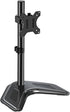 MOUNT PRO Single Monitor Stands Fits 13-32 inch/17.6 lbs Screen, Free-Standing Computer Monitor Mount