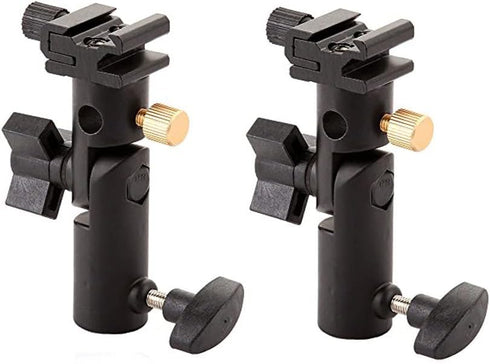 Fotga 2 Pack Camera Flash Speedlite Mount Swivel Light Stand Bracket with