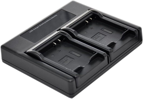 BTBAI DB-L80 uds2 Battery Charger USB Dual for Digital Camera Video Camcorder