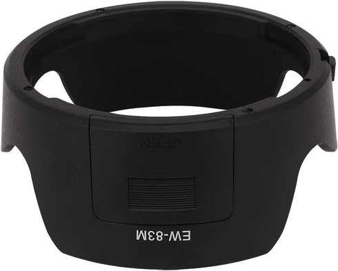 24-105mm f3.5-5.6 EW-83M Haoge Bayonet Lens Hood for Canon EF is STM Lens Replaces Canon
