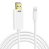 Lightning to HDMI Cable for iPhone, Digital AV Adapter, 1080P HD Video Sync Connector for TV & Projector