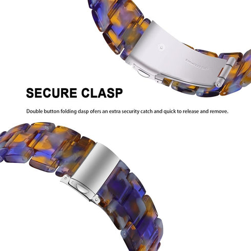 Watch Band for Veryfit Smart Watch IDW19 Bands Lightweight Resin Wristband Compatible with MILOUZ, Amzhero, A-TGTGA, TOOBUR, TMHAI, Hoowel IDW19 Smart Watch