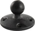 RAM Mounts Composite Round Plate with B Size 1" Ball, RAP-B-202U