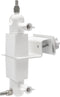 Holicfun 2-in-1 Security Camera and Solar Panel Gutter Mount for Ring, Eufy, Arlo, Wyze - White