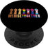 We Rise Together Black LGBT Raised Fist - Pride Equality Gift PopSockets Swappable PopGrip