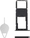 for Samsung Galaxy A21 Sim Card Tray Replacement (Single SIM Version) Black