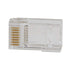 Klein Tools VDV826-702 Pass-Thru Modular Data Plug, RJ45 CAT5E, Gold Plated, 50-Pack
