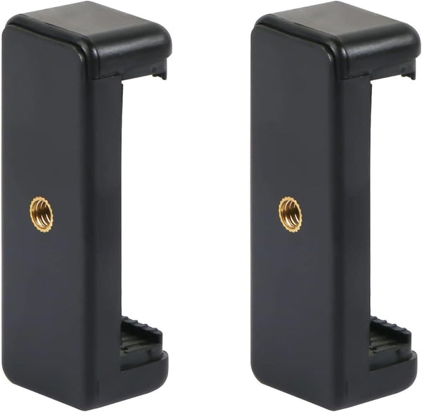 Acuvar Universal Cell Phone Tripod Mount Adapter, Phone Holder Clip Connector Head Used