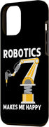 iPhone 15 Pro Max Cool Robotics Art For Men Women Robot Robotics Engineering Case