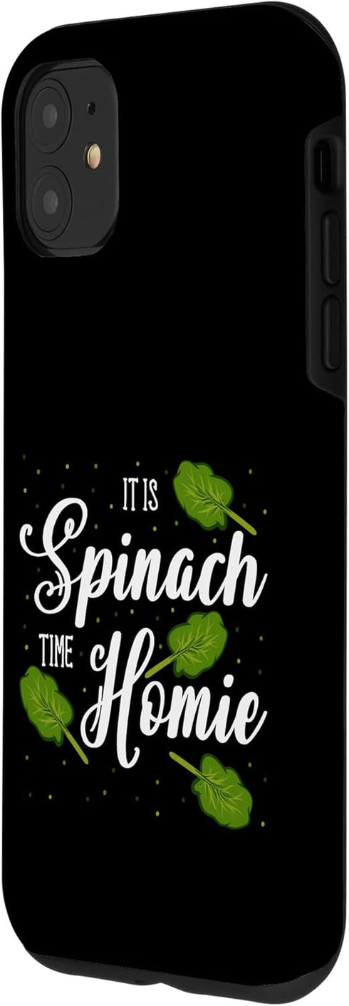 Spinach Vegetable Lover Apparel 11 iPhone Spinach Lover Vegetable Vegan Gardener Vegetarian Farmer Case