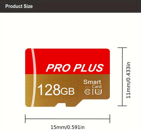 Yicunxin 128GB C10 A1 (128, TF Card with Adapter, High Speed Memory Card, UHS-I Memory TF Card for Tablet/Mobile