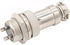 Aviation Plug Connector 10 Pairs Male Female Panel Metal Wire Connector 16mm Socket (2 Pins 10-Pack)