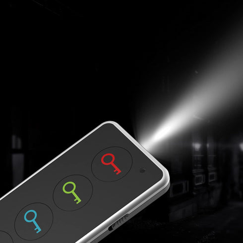 Key Finder Wireless Tracker, Easy to Use, Perfect for Seniors, 1 RF Transmitter & 4 Receivers