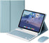 Keyboard Case for iPad Mini 6 (6th Generation) with Mouse, Detachable Wireless Bluetooth Keyboard, Pencil Holder, Slim