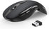 TECKNET Folding Wireless Mouse, 2.4G Travel Mouse Portable 3 Adjustable DPI 2000/1500/1000 Compatible
