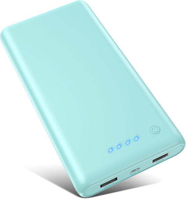 Portable Charger Power Bank 26800mAh, Ultra-High Capacity External Battery Pack with 2 USB Output for iPhone, Samsung