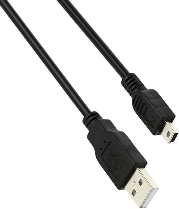 USB Power and Data Cable for Texas Instruments TI-84 Plus CE, TI-84 Plus C Silver, TI 89 Titanium