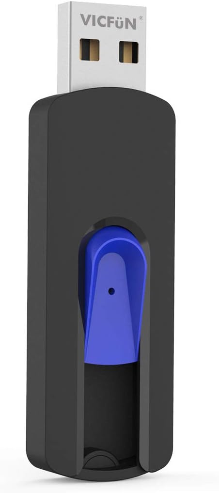 VICFUN 10 Pack 128MB 2.0 128MB, Pack USB Flash Drives USB Flash Drive Slide Retractable USB Memory Stick Multi-Color