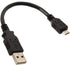CablesOnline 5-PACK 6 inch USB 2.0 A-Type Male to Micro-B Male Charge & Sync Cable
