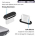 USB C Dust Plug, Type C Anti Dust Cover Protector Cap with Phone Speaker Cover Compatible with iPhone 15 Series, Samsung Galaxy S22/S21/S20, Note 20/10, All USB C Devices by Limvory