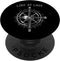 Broken Compass Vintage Camping Hiking Adventure PopSockets Swappable Grip for Phones & Tablets
